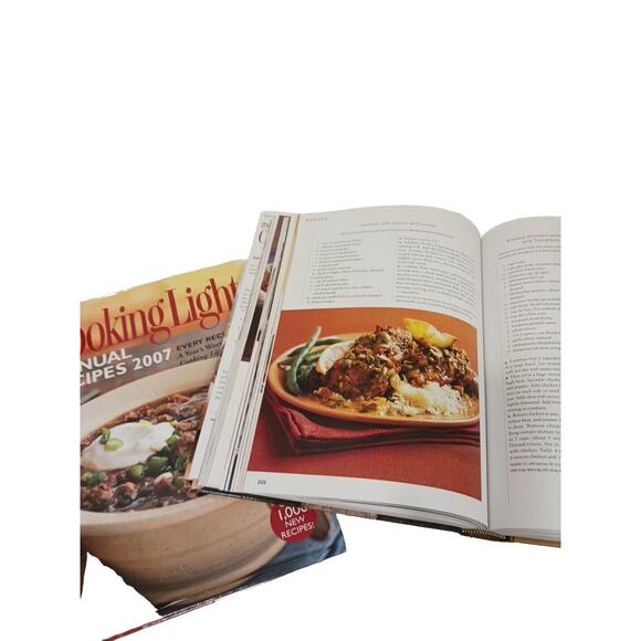 2 Cooking Light COOKBOOKS Hardcover Healthy BEST OF ANNUAL Big Book 1500 Recipes - Picture 13 of 15